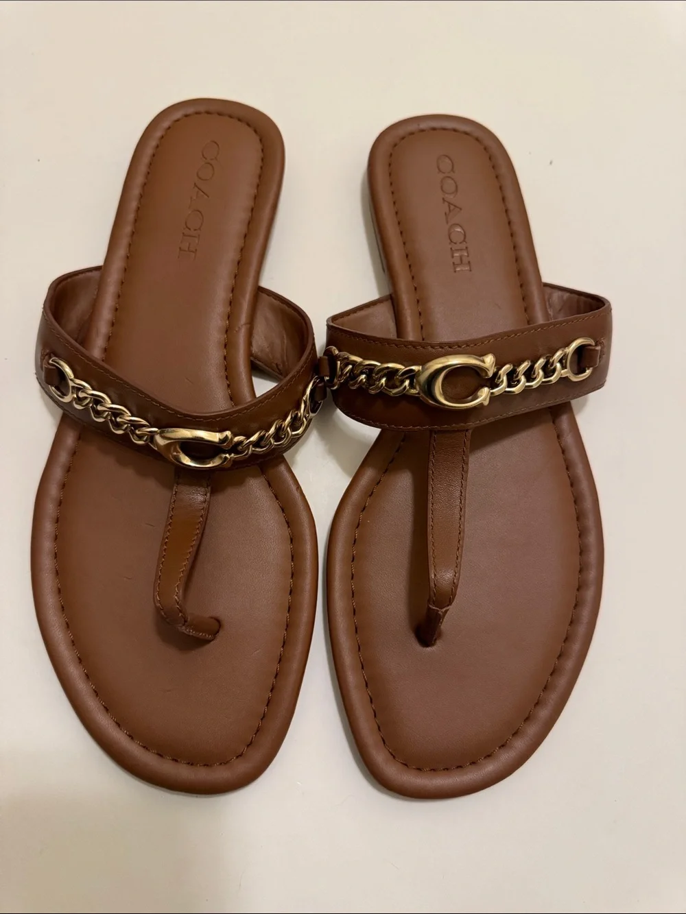 NWOT Coach Jaclyn Sandals